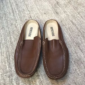 Kenneth Cole Reaction men’s leather slippers